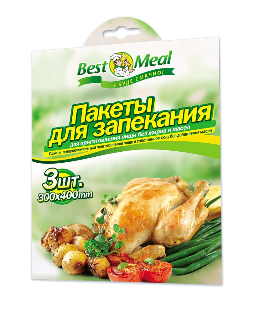 Пакет для запекания GREEN&CLEAN 00355  (3шт.) 300x400 в Киеве