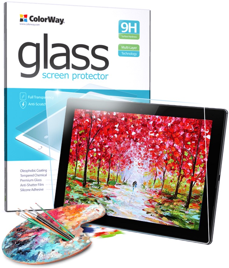 Защитное стекло COLORWAY для Samsung Galaxy Tab S6 10.5 (SM-T865) в Киеве