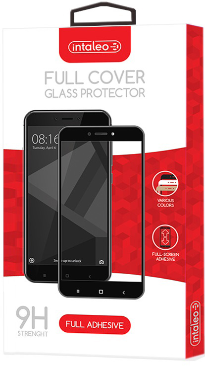 Защитное стекло INTALEO Full Glue для Zte Blade V2020 Black (1283126504648) в Киеве