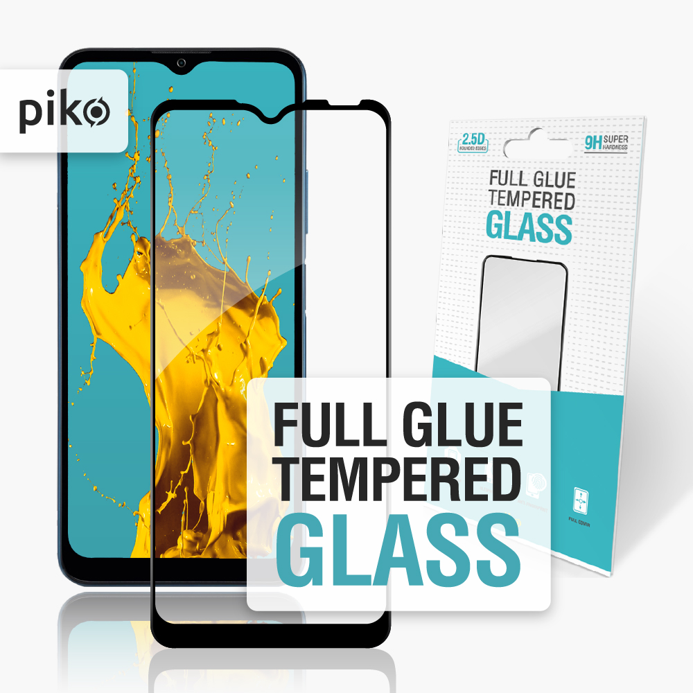 Захисне скло PIKO Full Glue для Zte Blade A71 Black (1283126515675) в Києві