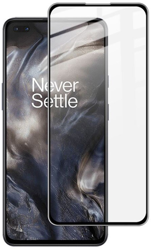 Захисне скло POWERPLANT Full screen для OnePlus Nord Black (GL609208) в Києві