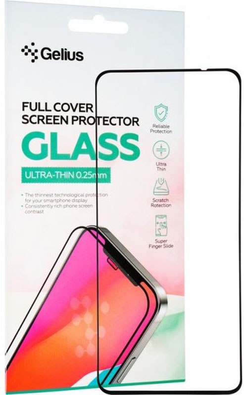 Защитное стекло GELIUS Full Cover Ultra-Thin для Xiaomi Redmi Note 10/10s (88719) в Киеве