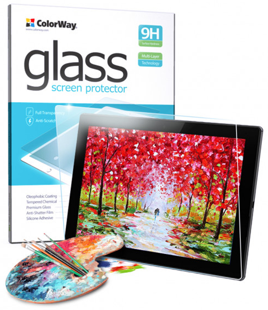 Защитное стекло COLORWAY для Samsung Galaxy Tab S6 Lite 10.4 (SM-P610/616) в Киеве