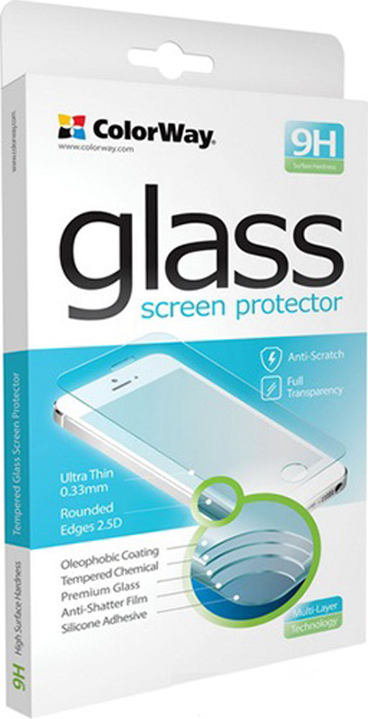Защитная пленка-стекло COLORWAY для Samsung Galaxy Tab E9.6 T560 в Киеве