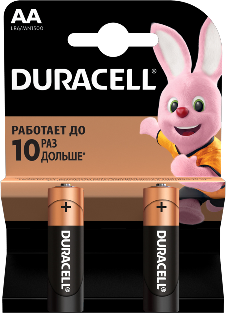 Батарейки DURACELL АА (LR06) MN1500 2 шт (6409640) в Києві