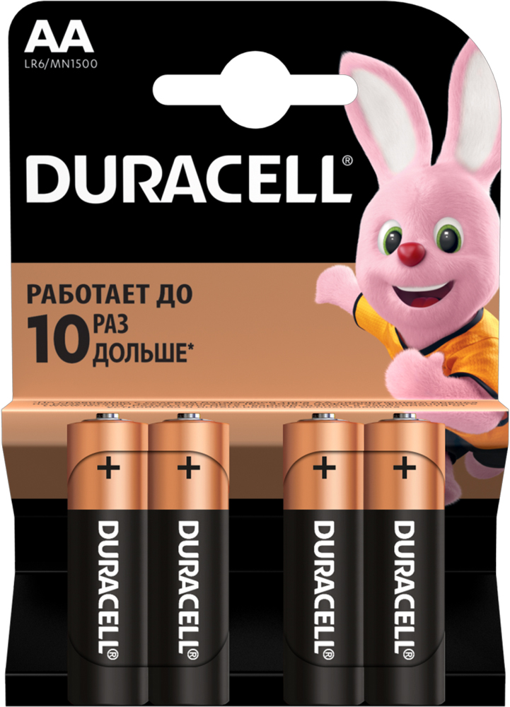 Батарейки DURACELL АА (LR06) MN1500 4 шт (6409641) в Киеве