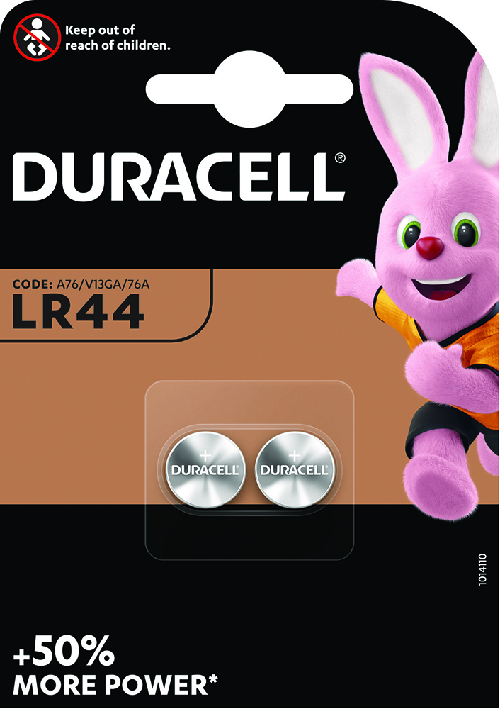 Набір батарейок DURACELL LR44 (А76/V13GA/76A) 2 шт (6409648) в Києві