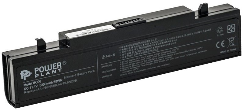 Акумулятор POWERPLANT для ноутбуків Samsung Q318 (AA-PB9NC6B SG3180LH) 11.1V 5200mAh (NB00000059) в Києві