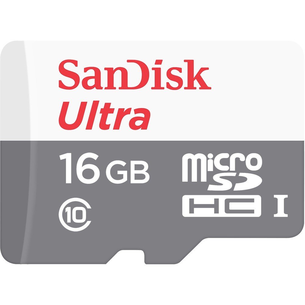 Карта памяти SanDisk 16GB microSDHC C10 UHS-I R80MB/s Ultra в Киеве