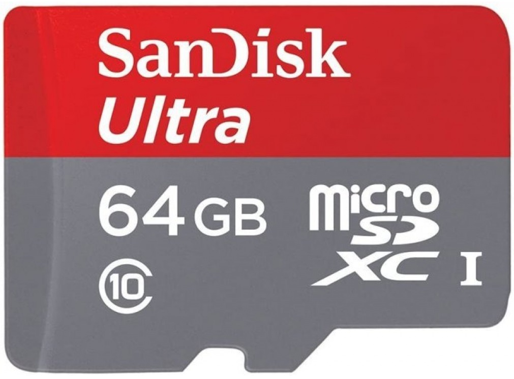 Карта памяти SANDISK 64GB Ultra microSDHC UHS-I Card A1 Class 10 (SDSQUA4-064G-GN6MN) в Киеве