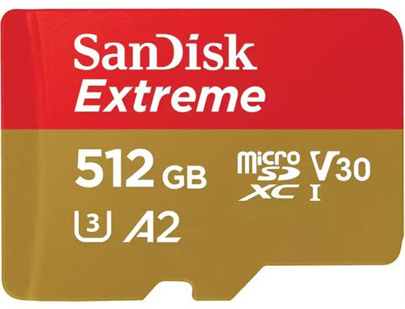 Карта памяти SANDISK Extreme 512GB microSDXC UHS-I (SDSQXAV-512G-GN6MN) в Киеве