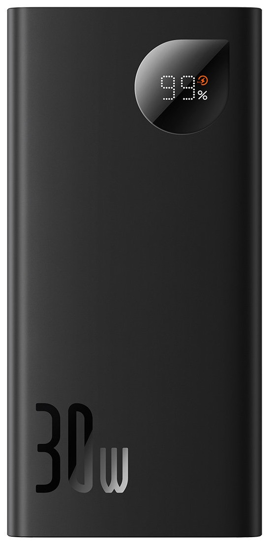Универсальная мобильная батарея BASEUS Adaman2 10000mAh 30W Black (PPAD040101) в Киеве