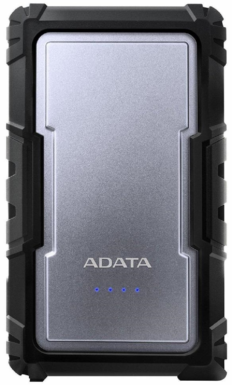 Універсальна мобільна батарея ADATA D16750 16750mAh Black/Silver (AD16750-5V-CSV) в Києві