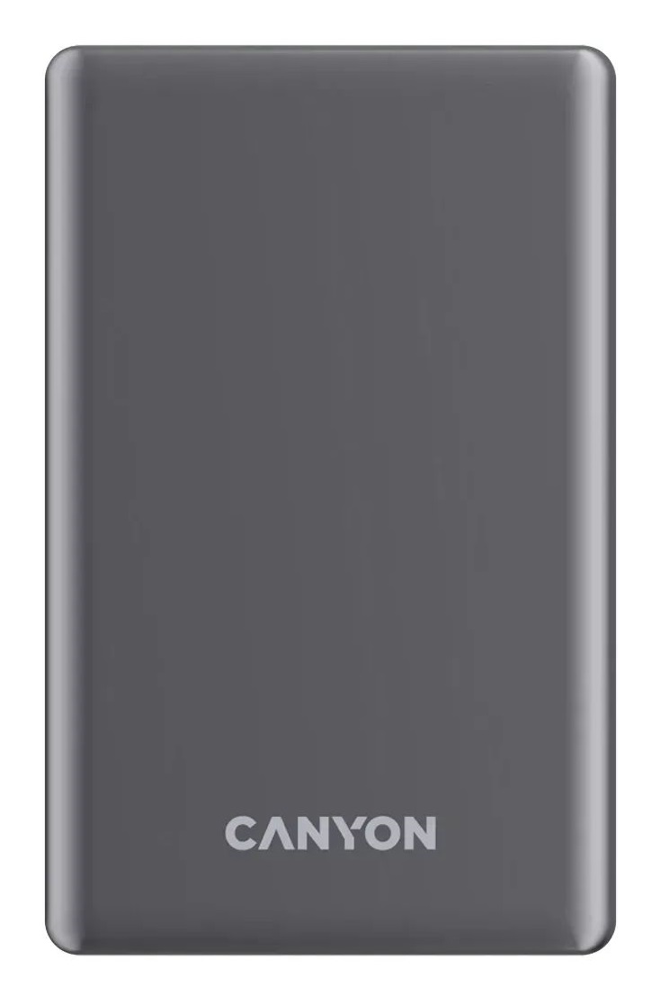 Батарея мобільна CANYON OnPower 510 10000 mAh Dark Grey (CNS-CPB510DG) в Києві