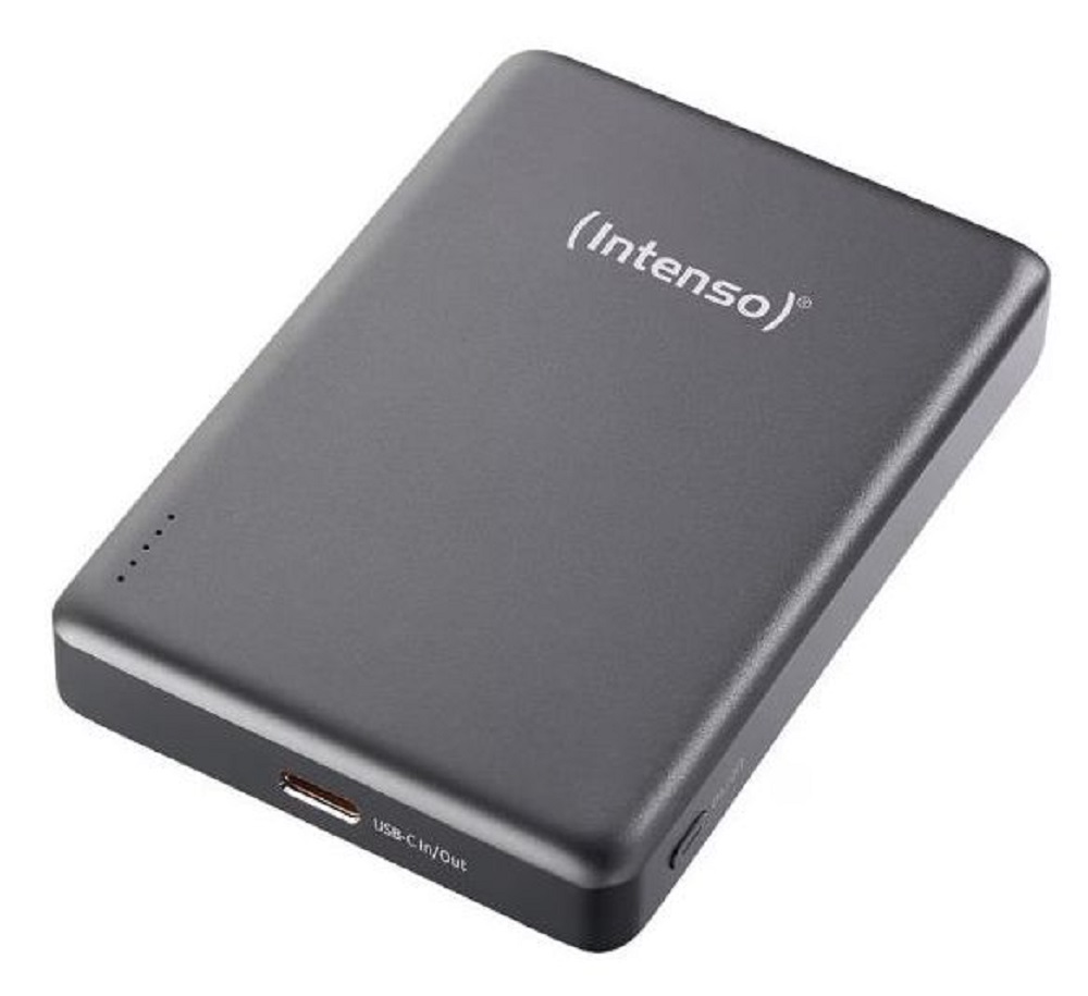 Батарея мобільна INTENSO MW10000 10000mAh 20W Magnetic grey (7344034) в Києві