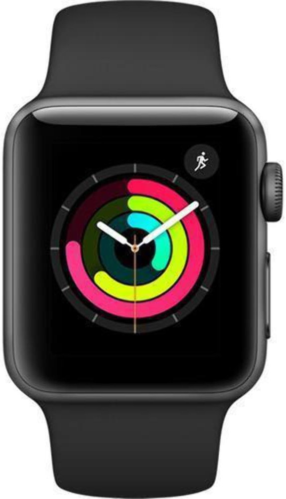 Смарт-годинник Apple Watch Series 3 GPS, 38mm Space Grey Aluminium Case with Black Sport Band в Києві