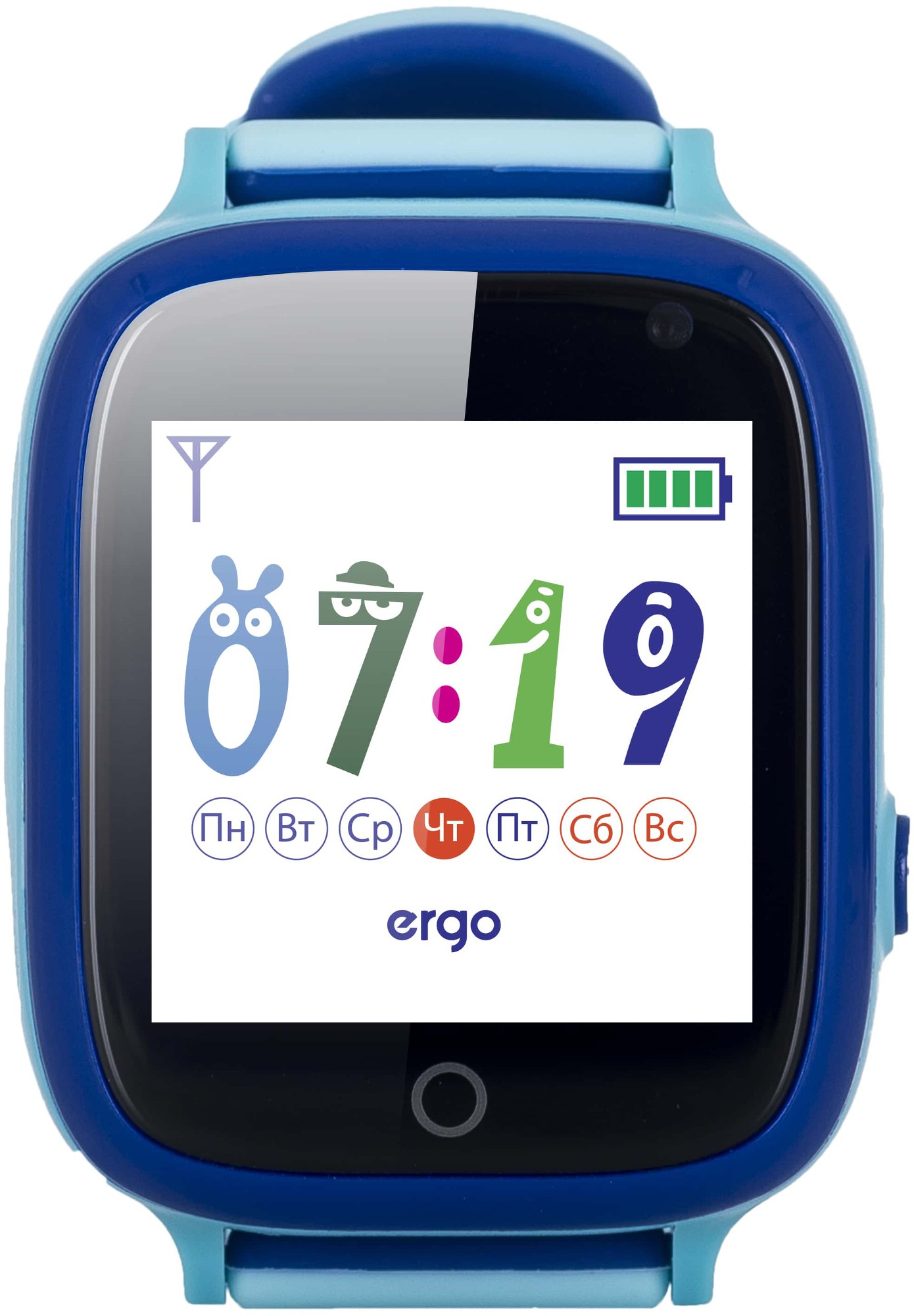 Годинник дитячий ERGO C020 GPS Tracker Blue (GPSC020B) в Києві