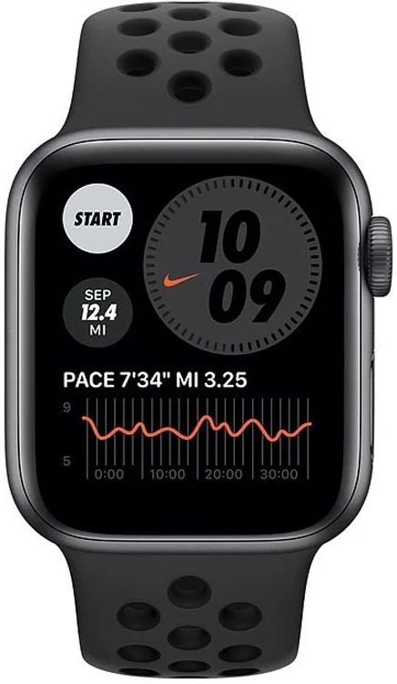 Смарт-часы Apple Watch SE Nike 44 mm Space Gray (MKQ83UL/A) в Киеве