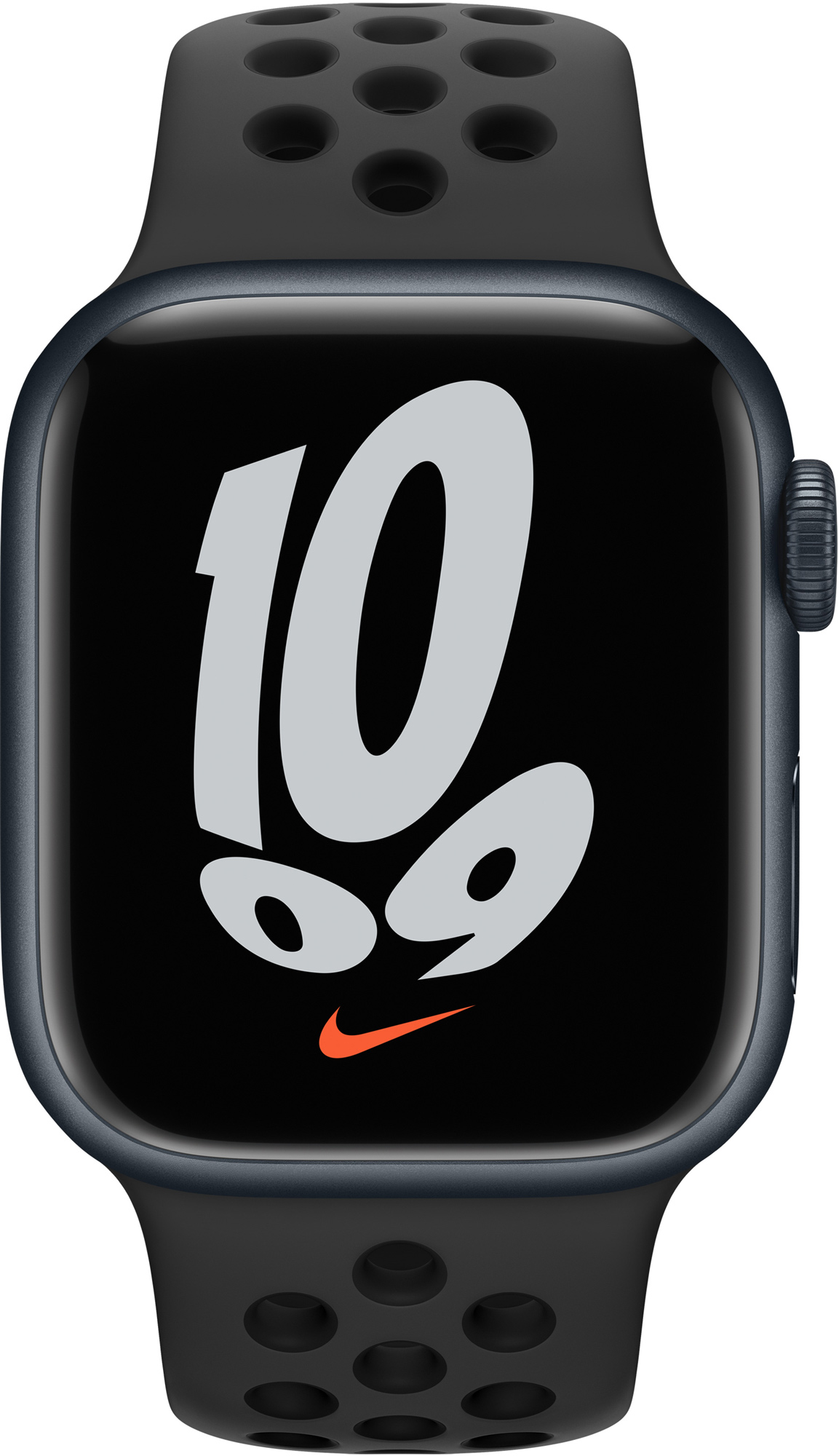 Смарт-годинник Apple Watch Series 7 Nike 41mm Midnight (MKN43UL/A) в Києві