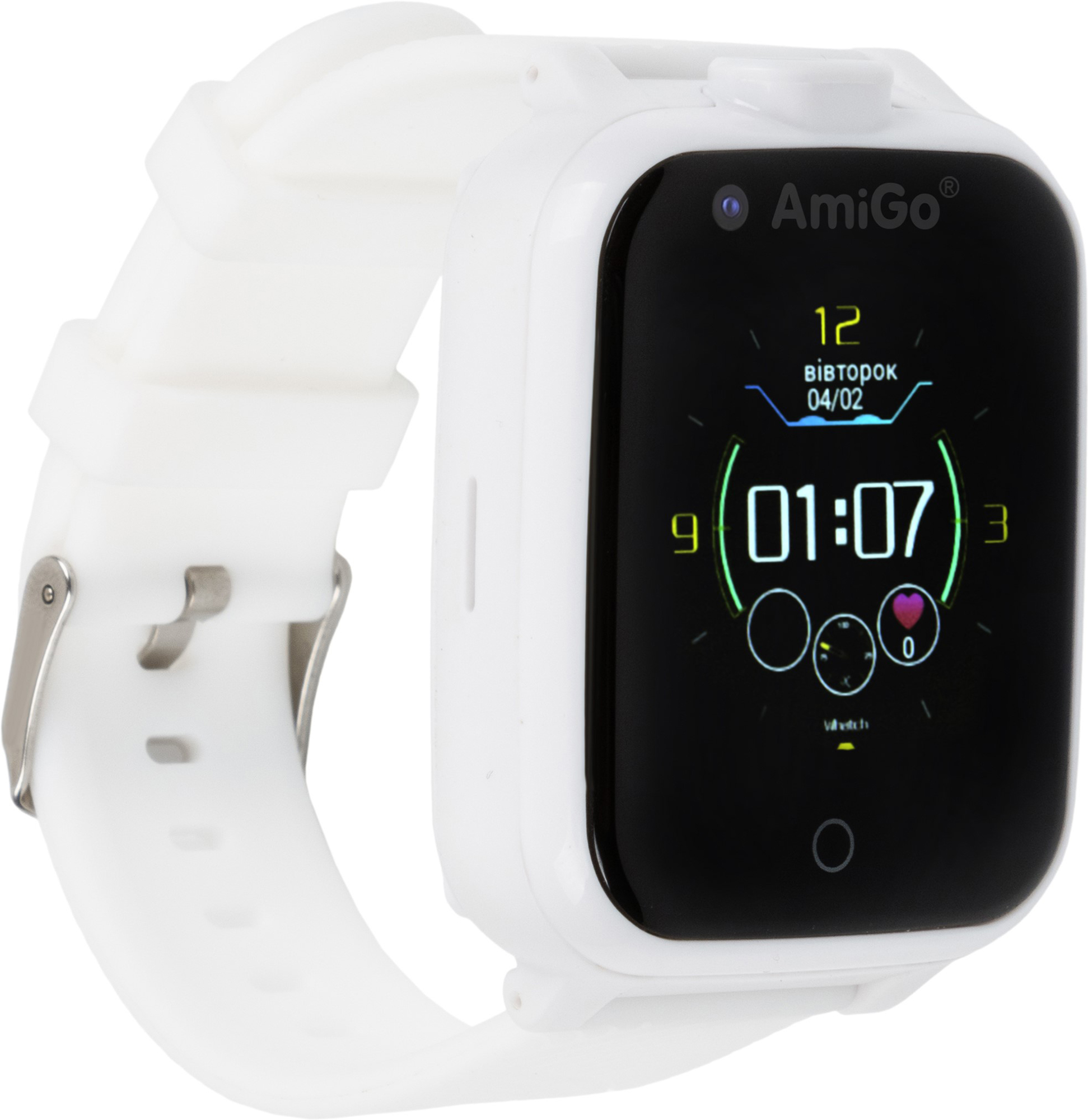 Часы детские AMIGO GO006 GPS 4G WiFi VideoCall White в Киеве