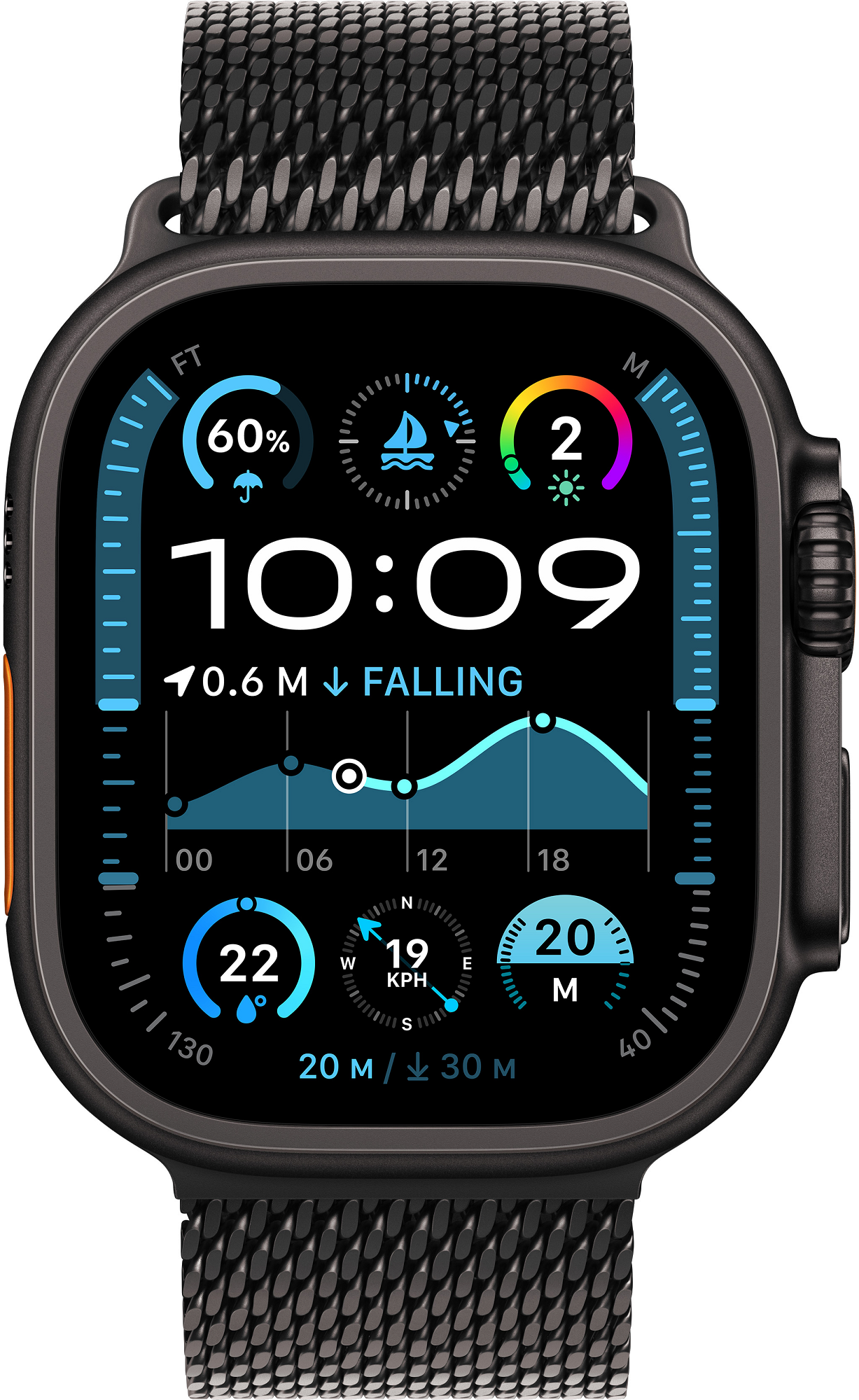 Смарт-годинник APPLE Watch Ultra 2 2024 GPS + Cellular 49mm L (MX5V3) в Києві