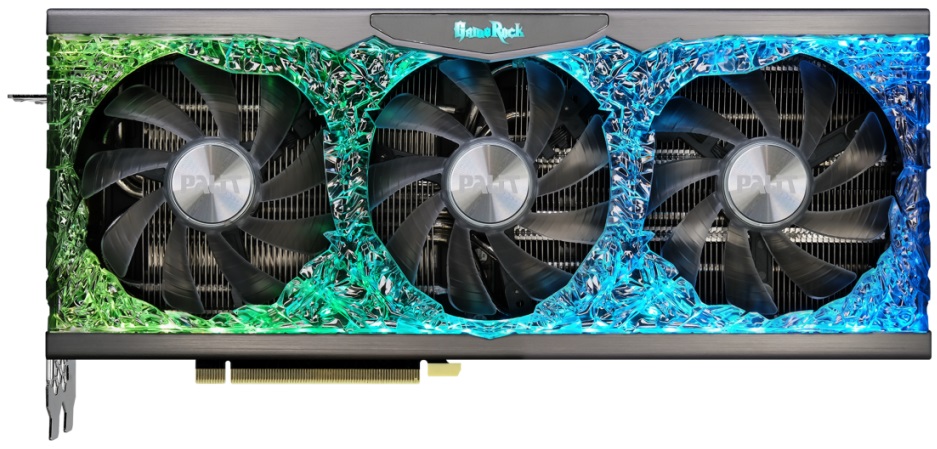 Видеокарта PALIT GeForce RTX 3080 10GB GDDR6X GAMEROCK V1 LHR (NED3080U19IA-1020G-LHR) в Киеве