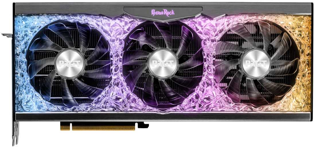 Відеокарта PALIT GeForce RTX 3090 Ti GameRock OC 24GB GDDR6X (NED309TS19SB-1022G) в Києві