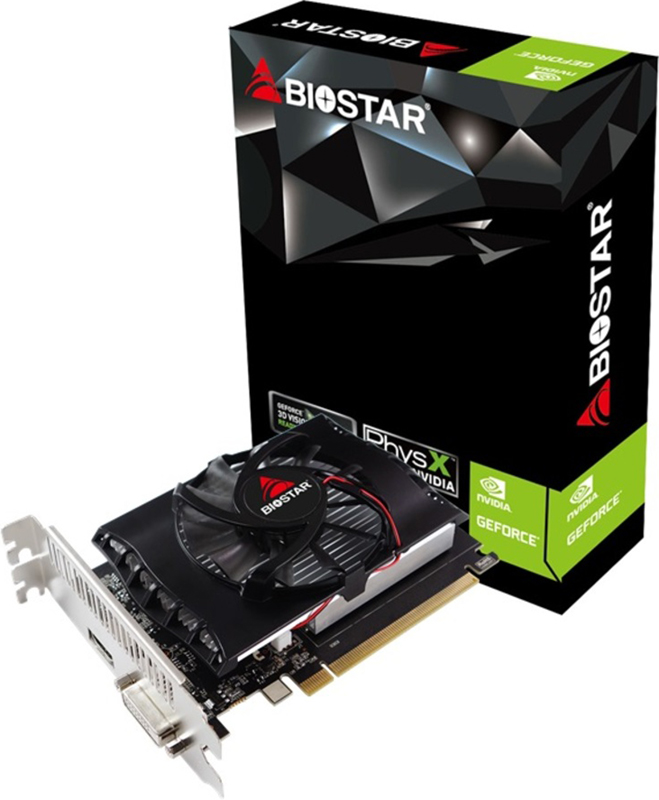 Вiдеокарта BIOSTAR GeForce GT 1030 2GB GDDR5 (VN1035TBX6) в Києві