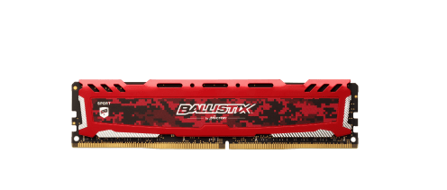 Пам'ять Crucial Ballistix Sport LT 1x16GB DDR4 2666Mhz (BLS16G4D26BFSE) в Києві