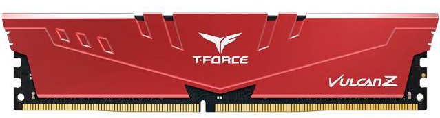 Память TEAM 1x16GB DDR4 3200MHz T-Force Vulcan Z Red (TLZRD416G3200HC16F01) в Киеве
