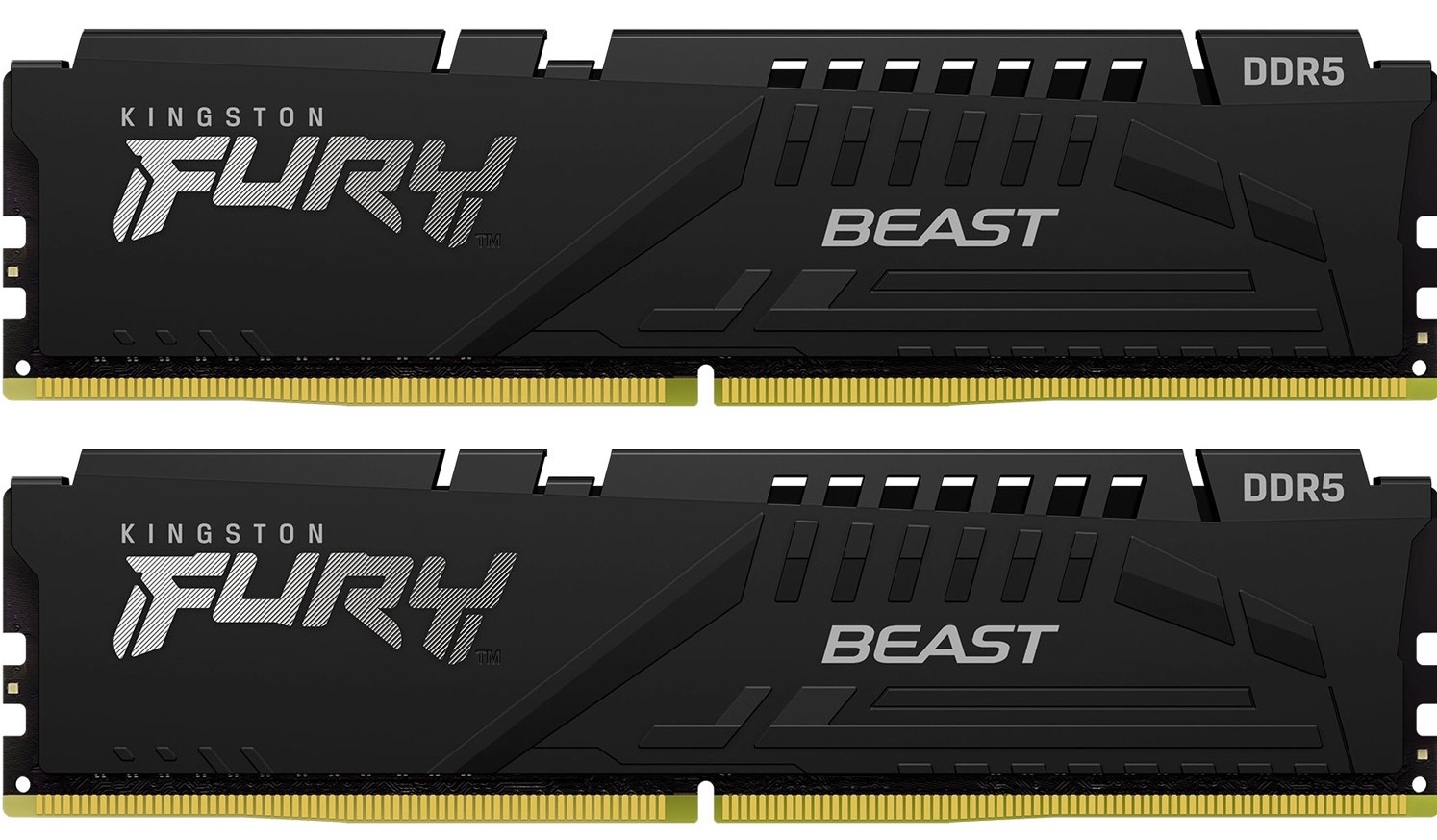 Память KINGSTON FURY 2x16GB DDR5 5200MHz Beast Black (KF552C36BBEK2-32) в Киеве