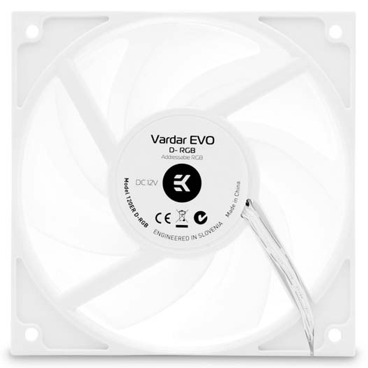 Вентилятор для корпуса EKWB EK-Vardar EVO 120ER D-RGB White (3831109825372) в Киеве