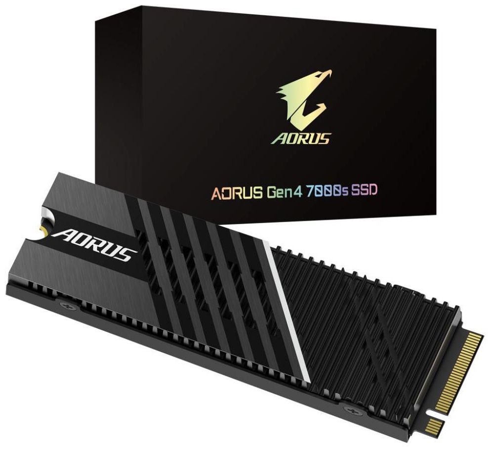 Накопичувач SSD 2TB GIGABYTE AORUS Gen4 7000s M.2 PCIe NVMe (GP-AG70S2TB) в Києві