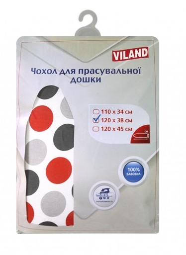 Чехол для гладильной доски VILAND 120x38 см (MM10263) в Киеве