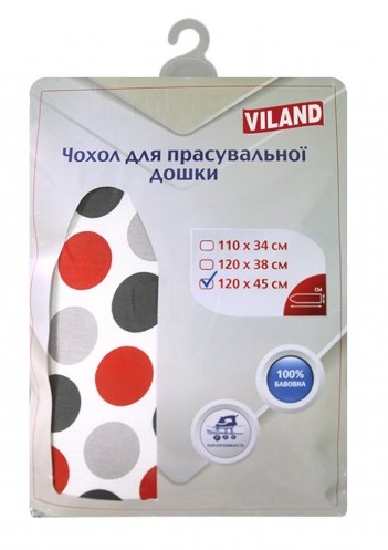 Чехол для гладильной доски VILAND 120x45 см (MM10264) в Киеве