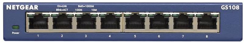 Коммутатор NETGEAR GS108GE (GS108GE) в Киеве