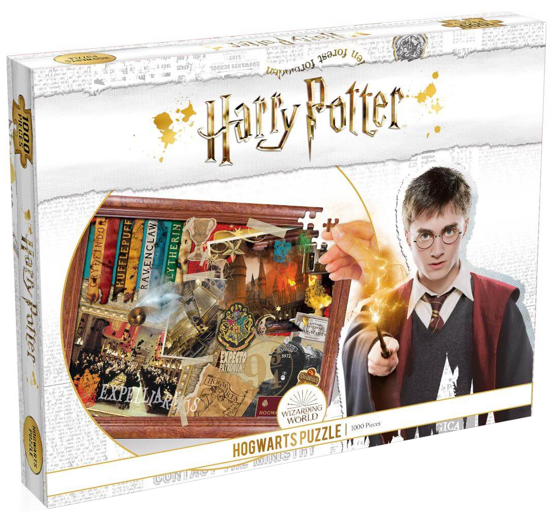 Пазл WINNING MOVES Harry Potter Hogwarts 1000 pcs (WM00371-ML1-6) в Києві