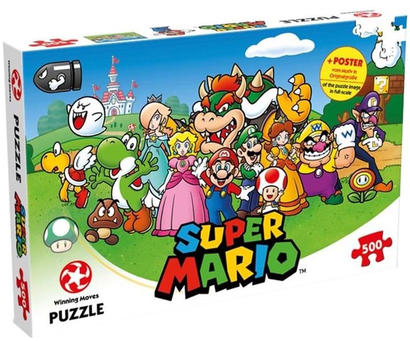 Пазл WINNING MOVES Super Mario 500 шт (WM01639-ML1-6) в Києві