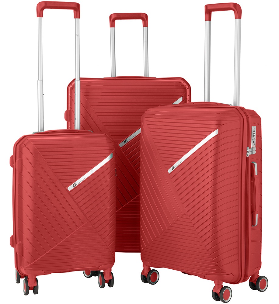 Набор чемоданов 2E SIGMA 3в1 Red (2E-SPPS-SET3-RD) в Киеве