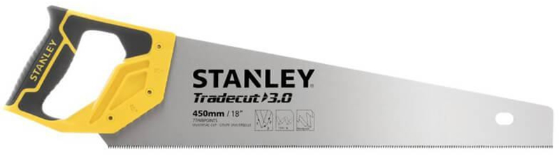 Ножовка по дереву STANLEY TRADECUT 450мм (STHT20354-1) в Киеве