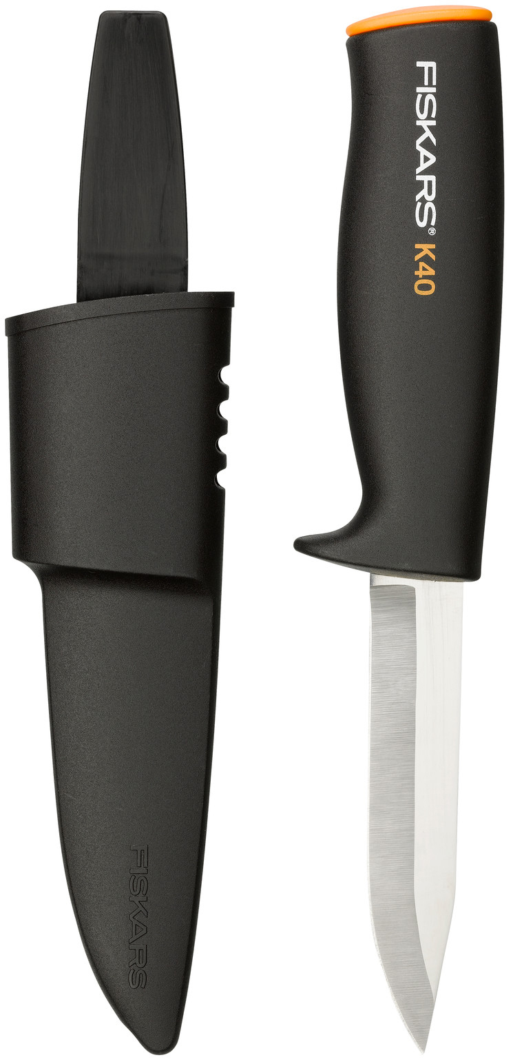 Нож FISKARS общего назначения с чехлом K40 (1001622) в Киеве