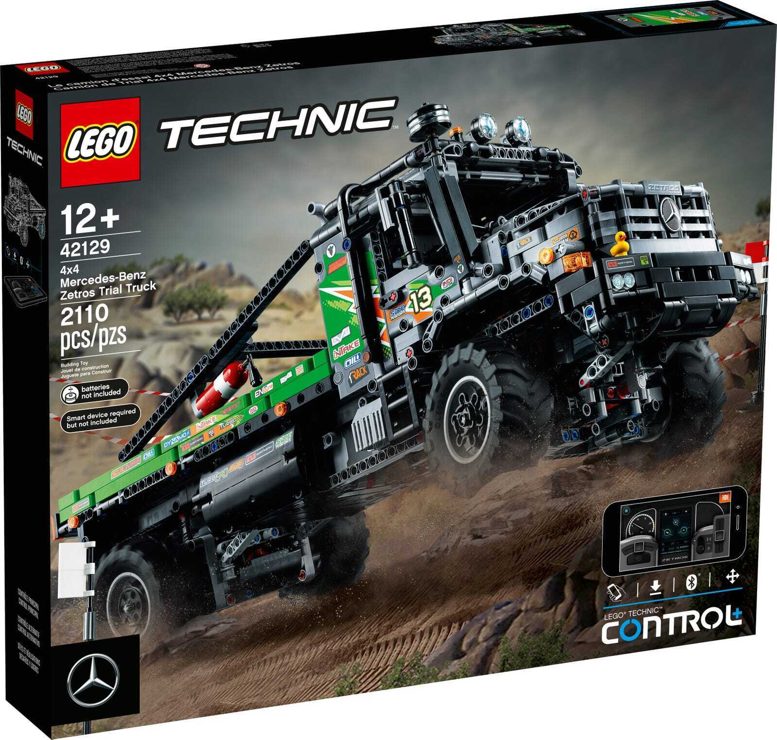 Конструктор LEGO TechNIC Полноприводный грузовик Mercedes-Benz Zetros (42129) в Киеве