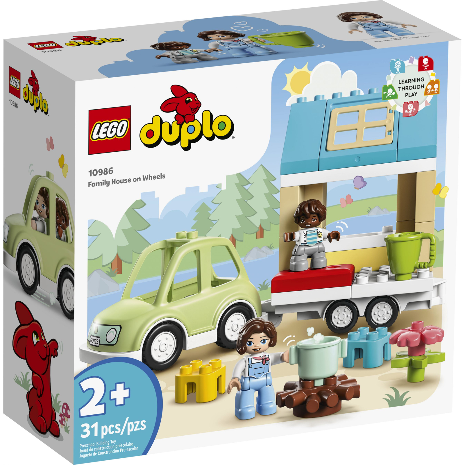 Конструктор LEGO Duplo Town Сімейний будинок на колесах 31 деталь (10986) в Києві