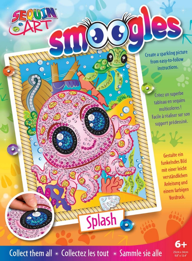 Набір для творчості SEQUIN ART SMOOGLES Восьминіг (SA1813) в Києві
