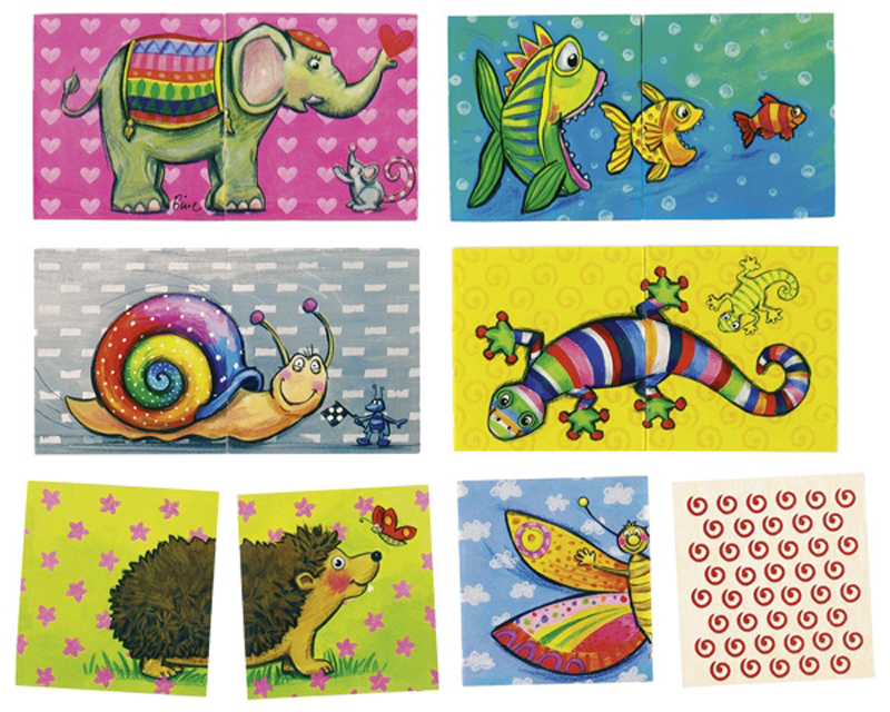 Настольная игра GOKI Мемо Животные (56904G) в Киеве