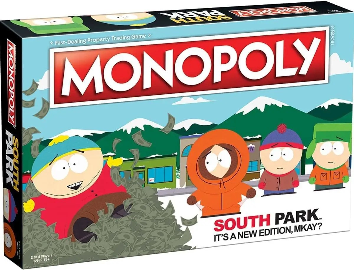 Настільна гра WINNING MOVES South Park Monopoly (WM01956-EN1-6) в Києві
