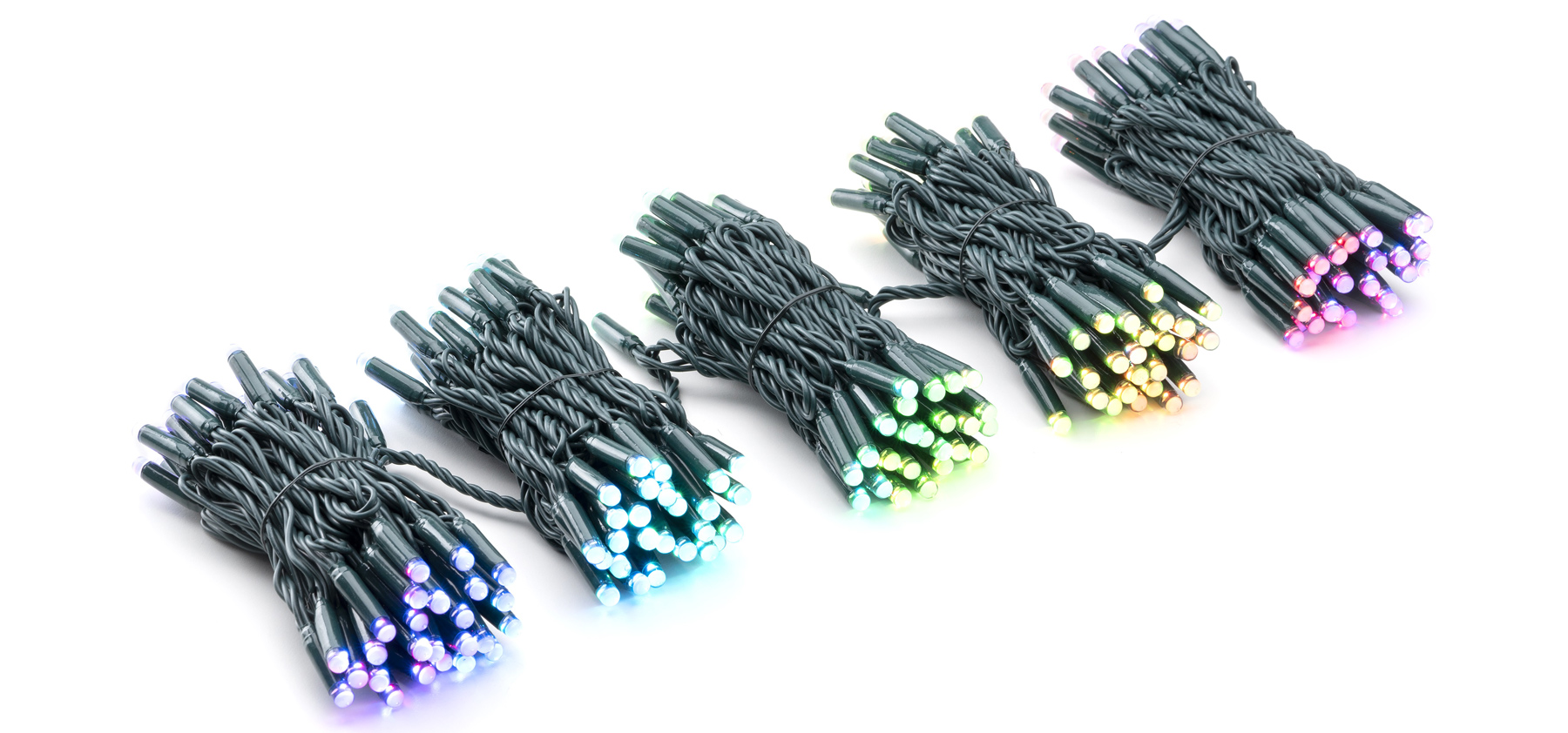 Світлодіодна гірлянда TWINKLY Smart Pro Curtain RGBW 250 Green 5 м (TWP-CU-CA-05X50SPP-G) в Києві