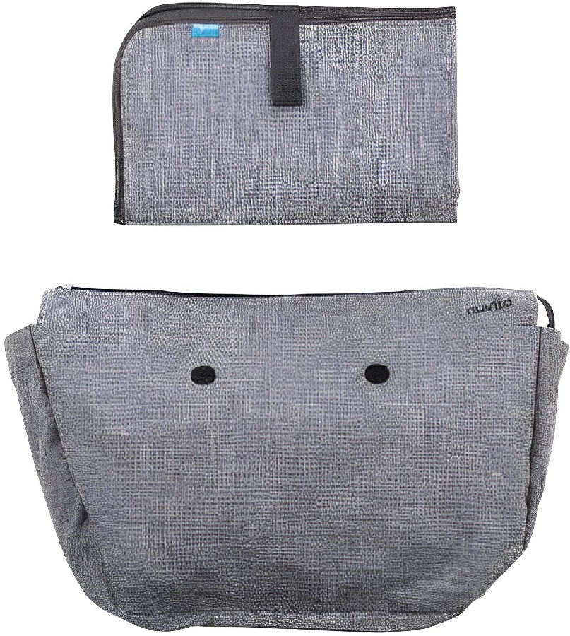 Набор NUVITA MyMia Подкладка и коврик для пеленания Grey (NV8802GREY) в Киеве