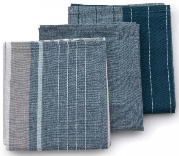 Набір рушників KELA Pasado 65x45 см 3 шт Blue (15971) в Києві