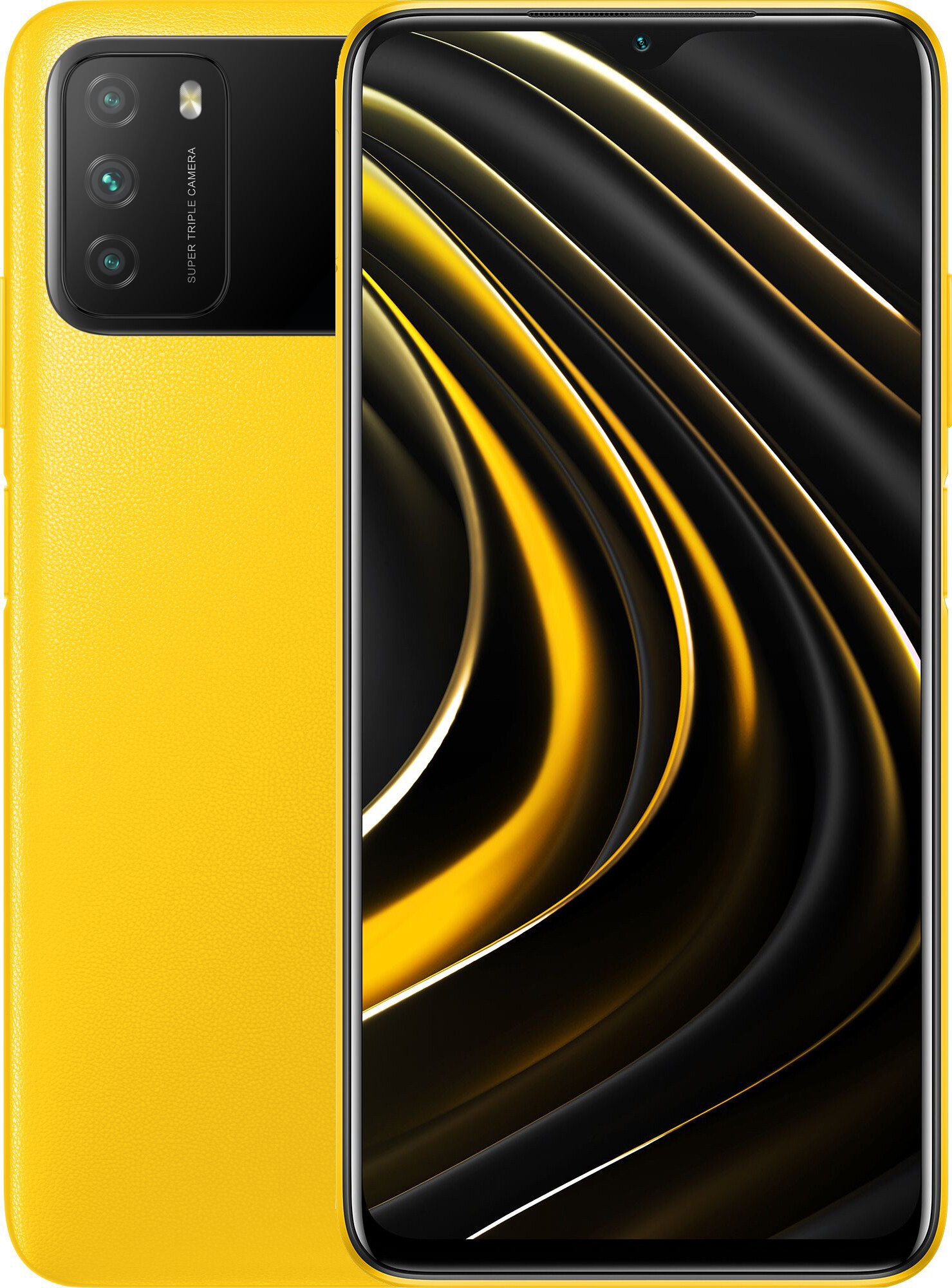 Смартфон POCO M3 4/64GB Yellow в Києві